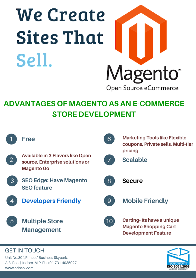 Top 10 Advantages Of Using Magento As An E-Commerce Store Development