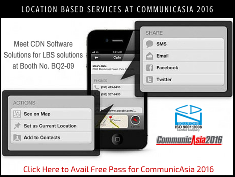 Find Location Based Services for Business at CommunicAsia 2016 Singapore