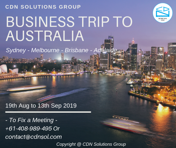 business trip to australia