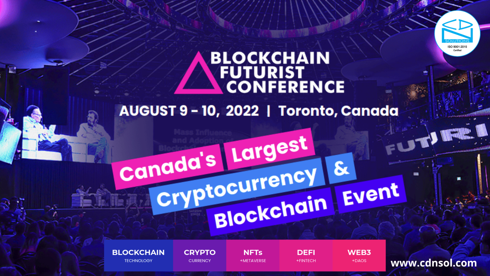 Canada’s Largest Cryptocurrency & Blockchain Event Is All Set To Embrace The Technology Disruption