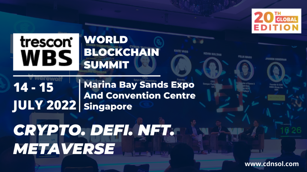 The 20TH Edition Of The World Blockchain Summit, Singapore
