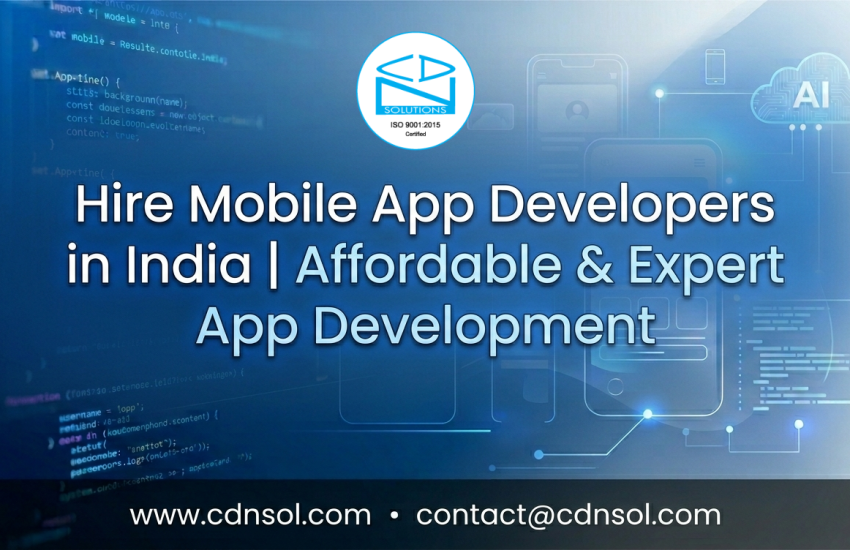 Hire Mobile App Developers in India | Affordable & Expert App Development