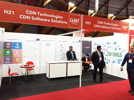 CDN Solutions Group in CeBIT Australia