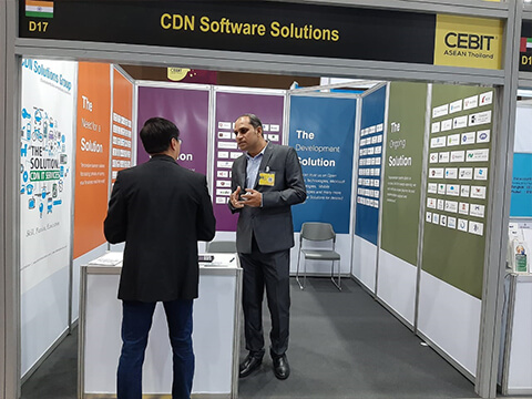 CDN Solutions Group in Cebit Asean Thailand 2019