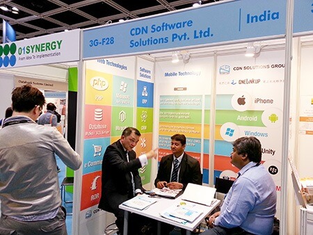 CDN Solutions Group in hktdc ict expo